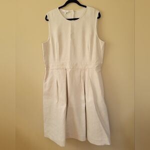 NWT Lafayette 148 Striped Midi Dress